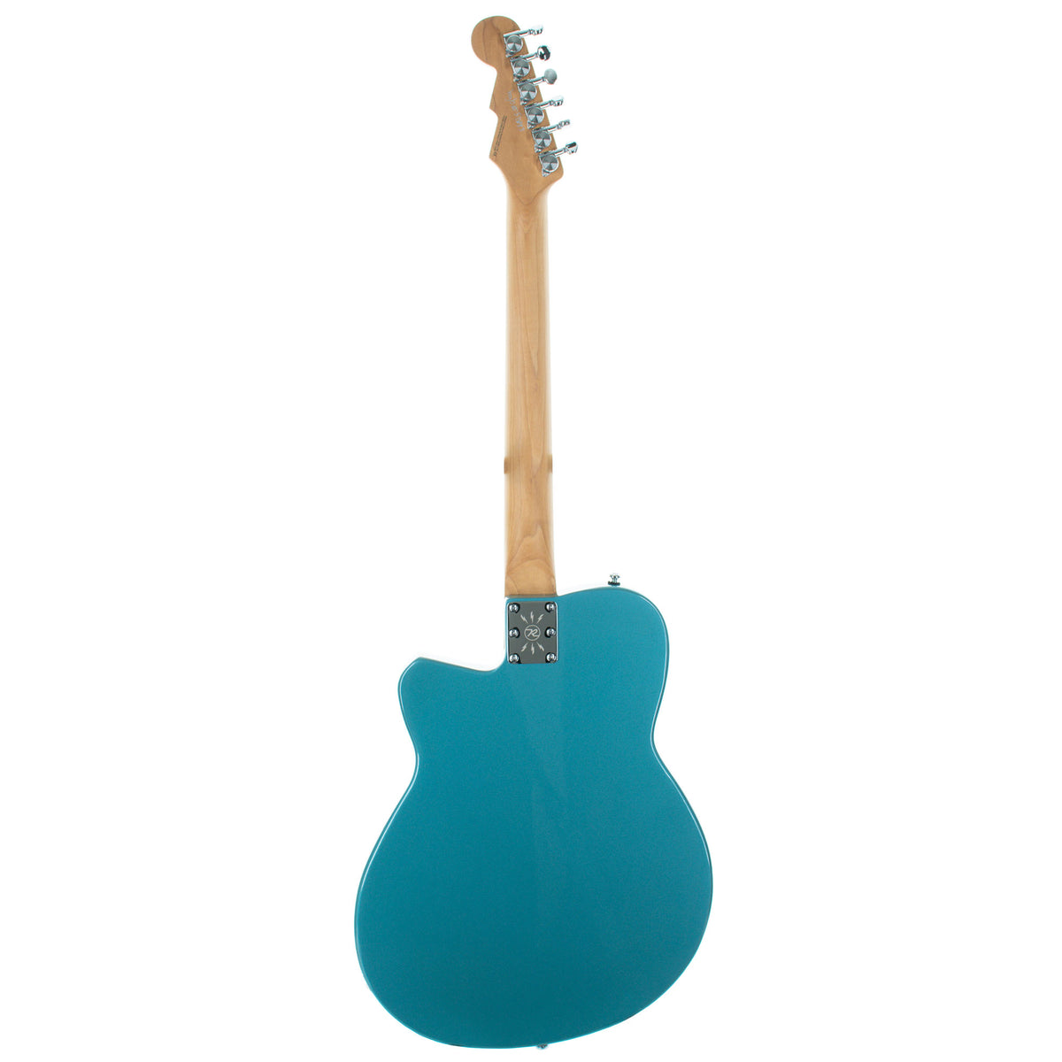 Reverend Club King 290 Electric Guitar with Bigsby, Roasted Maple, Deep Sea Blue