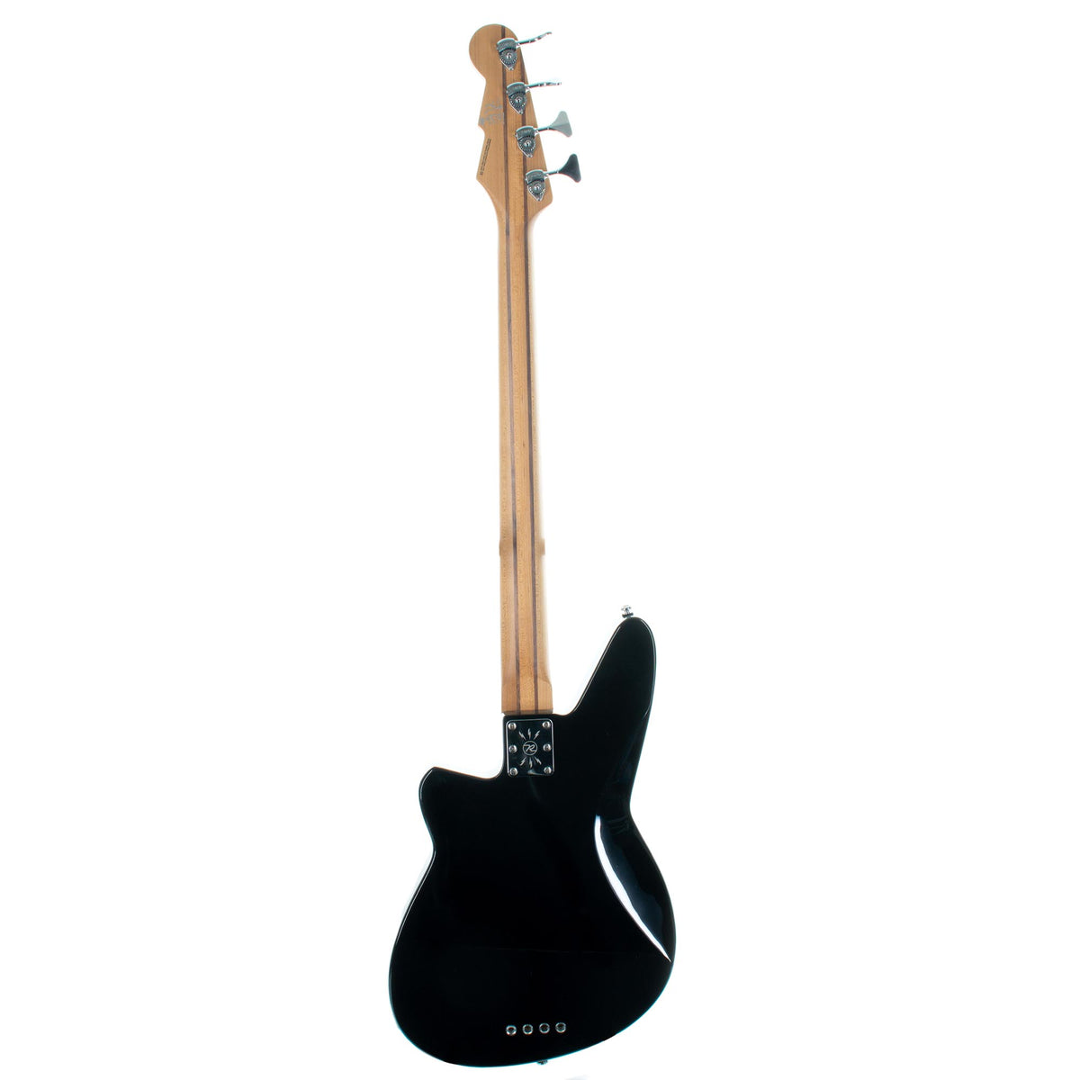 Reverend Decision P Bass With P Blade Pickups Midnight Black Roasted