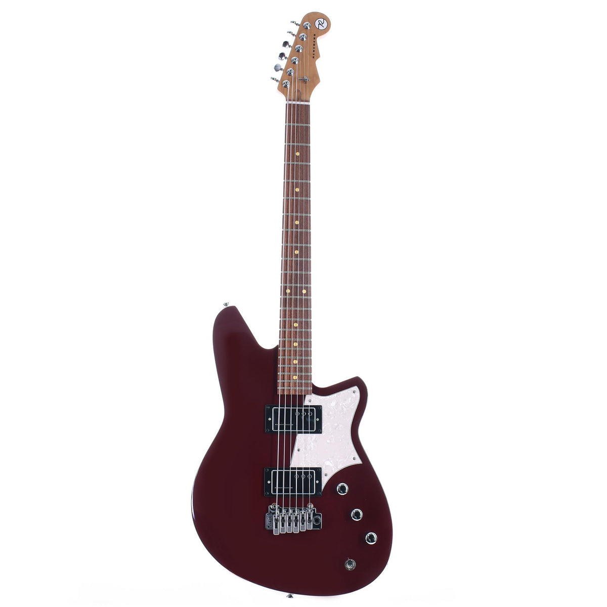 Reverend Descent W Baritone With Wilkinson Tremolo Pau Ferro, Medieval Red