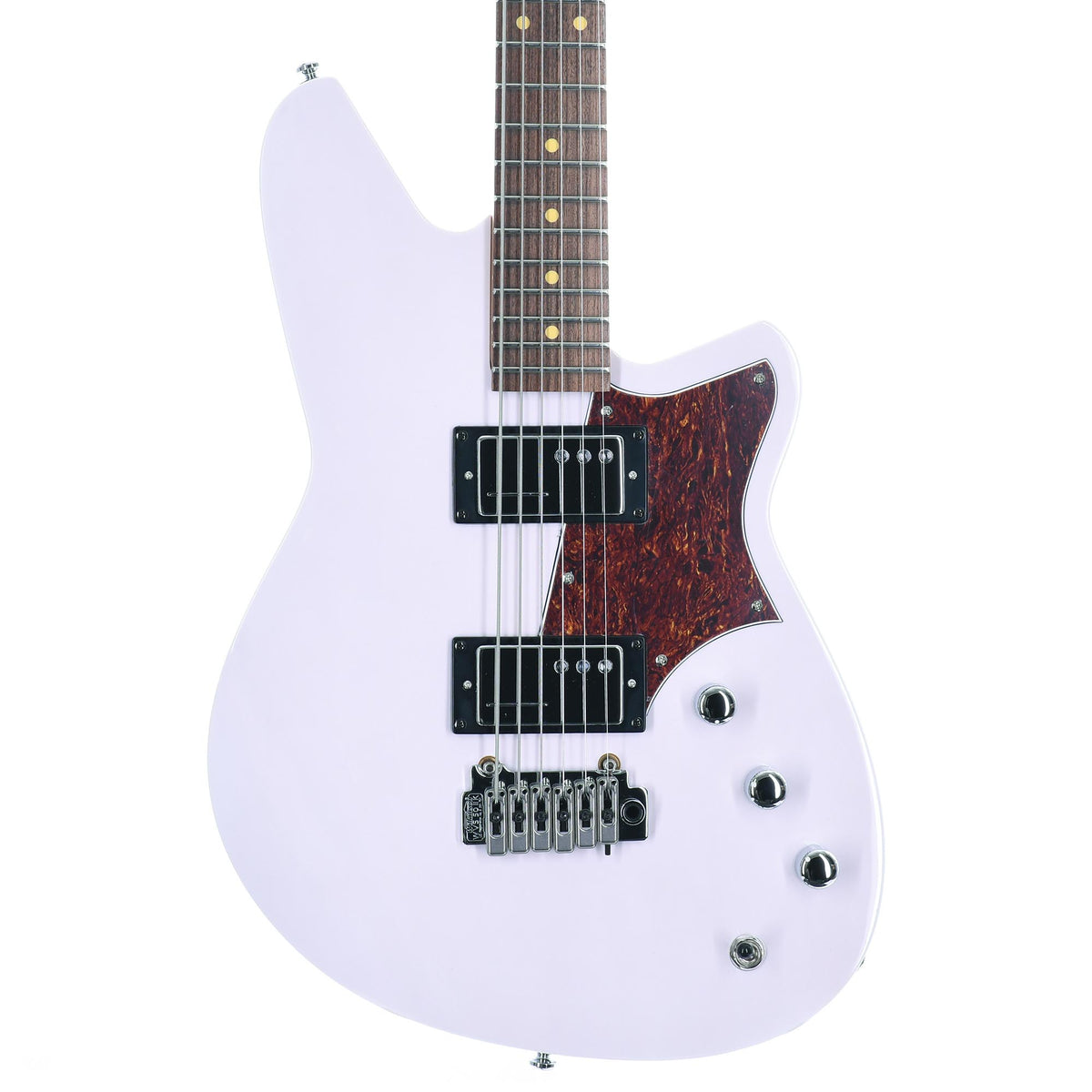 Reverend Descent W Baritone With Wilkinson Tremolo Pau Ferro, Trans White
