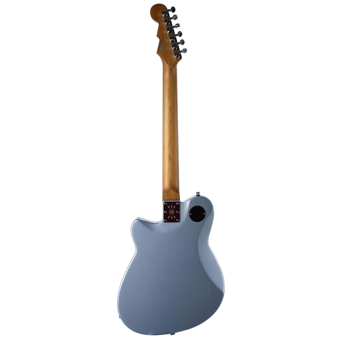 Reverend Double Agent OG Pau Ferro Fingerboard Metallic Silver Freeze