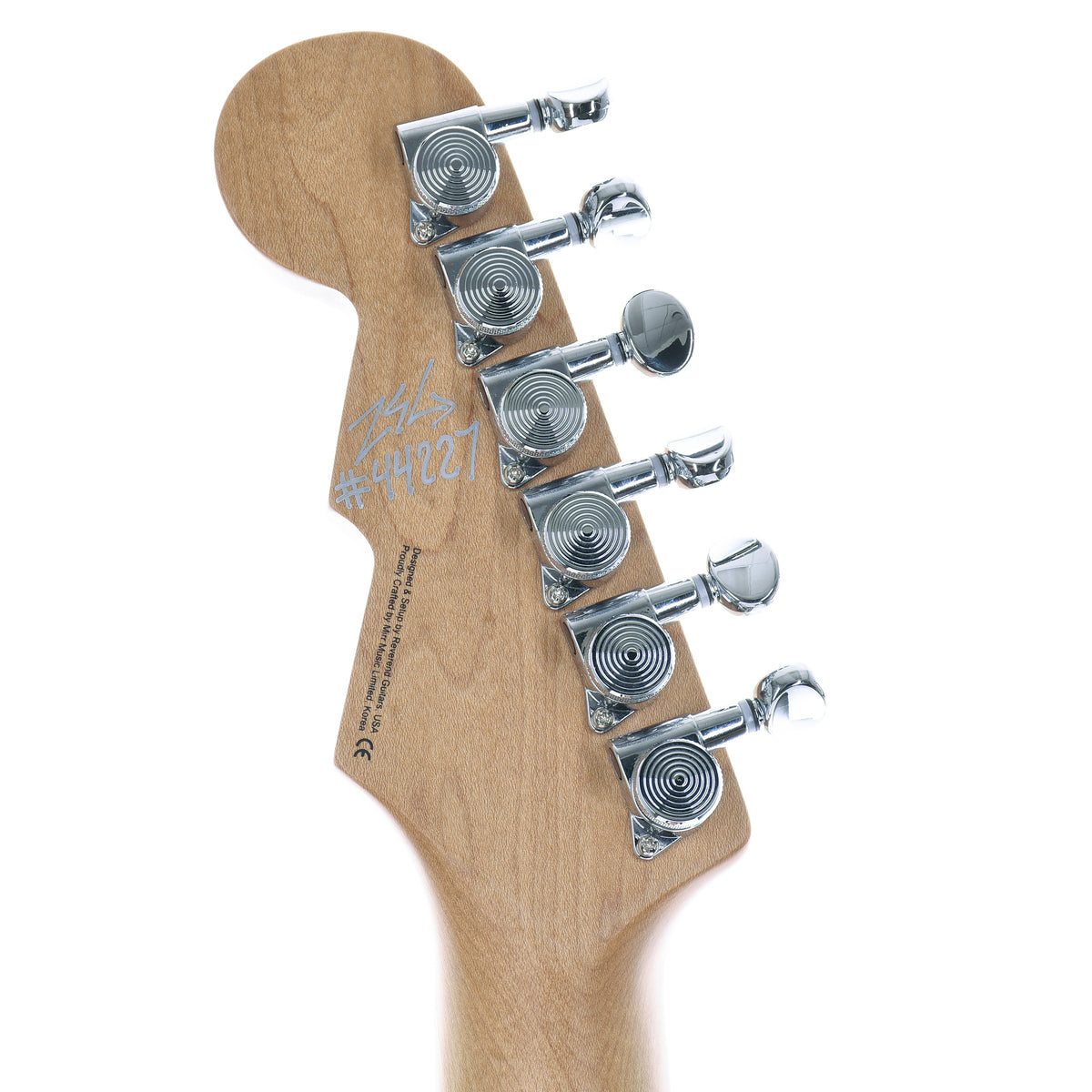 Reverend Double Agent OG Roasted Maple Neck, Rock Orange