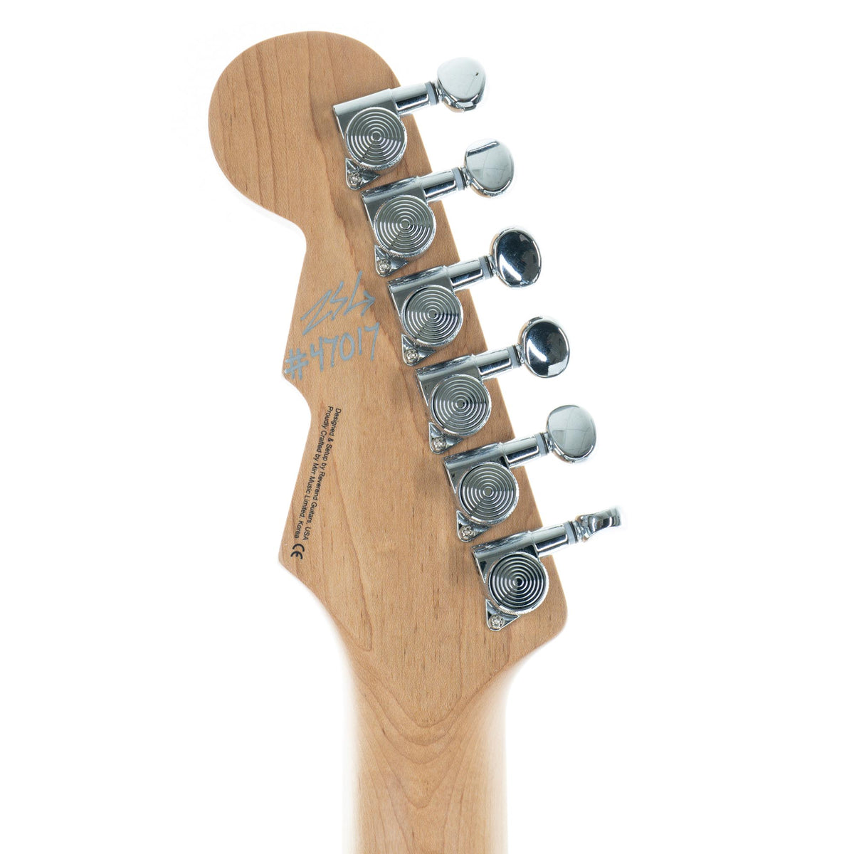 Reverend Double Agent W With Wilkinson Tremolo Roasted Maple Neck, Midnight Black