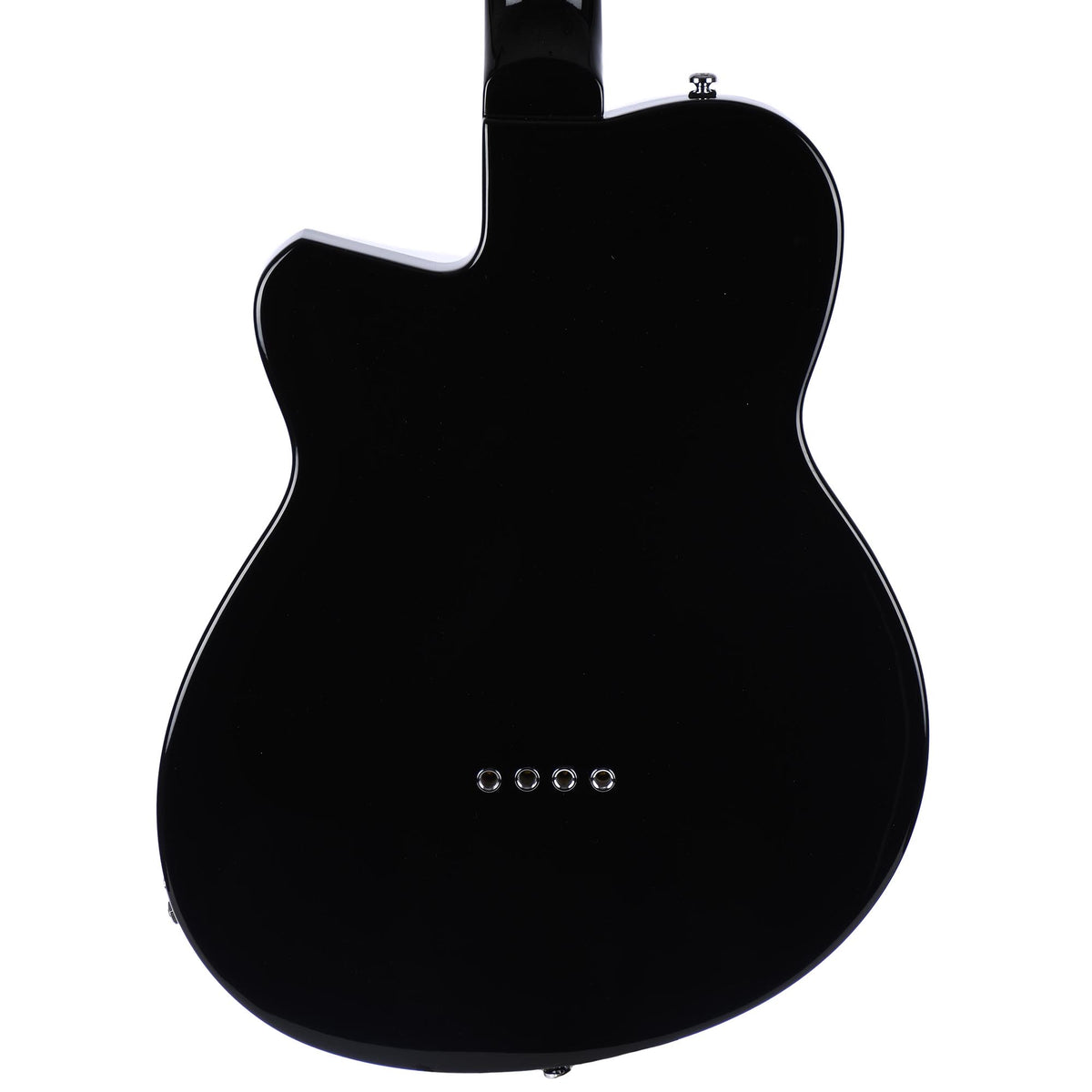 Reverend Dub King Bass Blackwood Tek Fingerboard Midnight Black