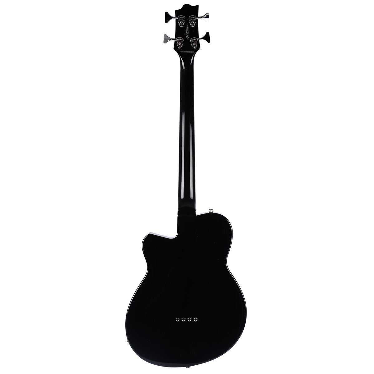 Reverend Dub King Bass Blackwood Tek Fingerboard Midnight Black