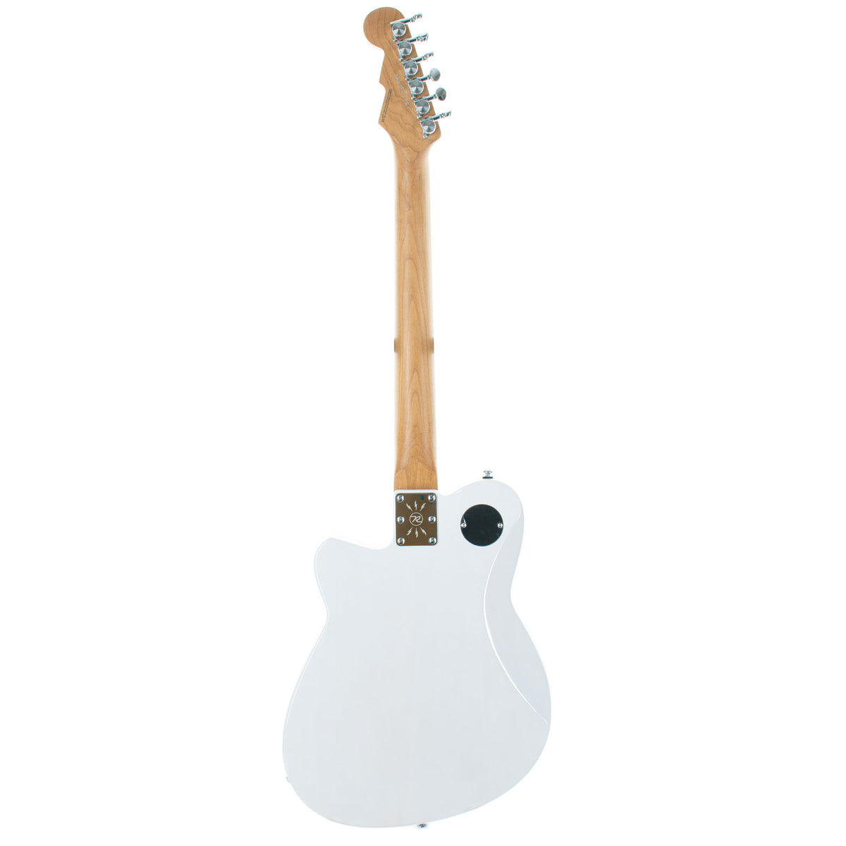 Reverend Flatroc With Bigsby Electric Guitar, Rosewood, Trans White