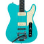 Reverend Greg Koch Gristle 90 Electric Guitar, Ebony, Tosa Turquoise