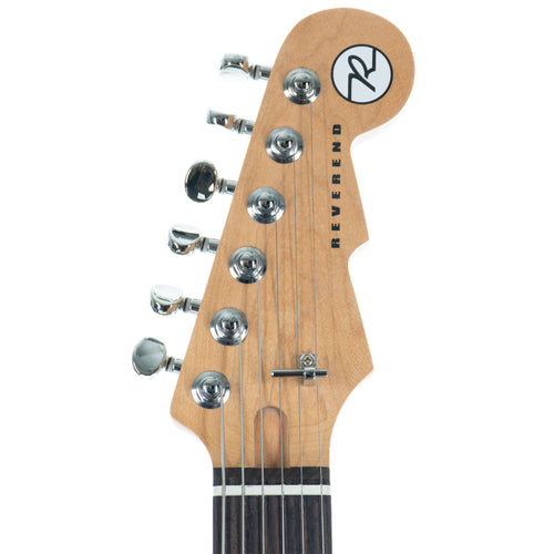 Reverend Jetstream RB Electric Guitar With Wilkinson Tremolo, Rosewood, Trans White