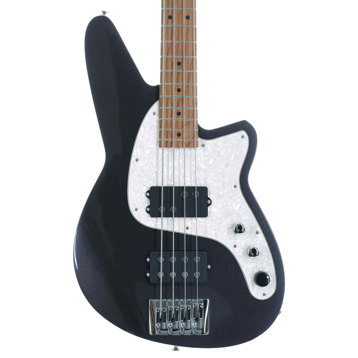 Reverend Mercalli 4 Bass Maple Fingerboard Gunmetal