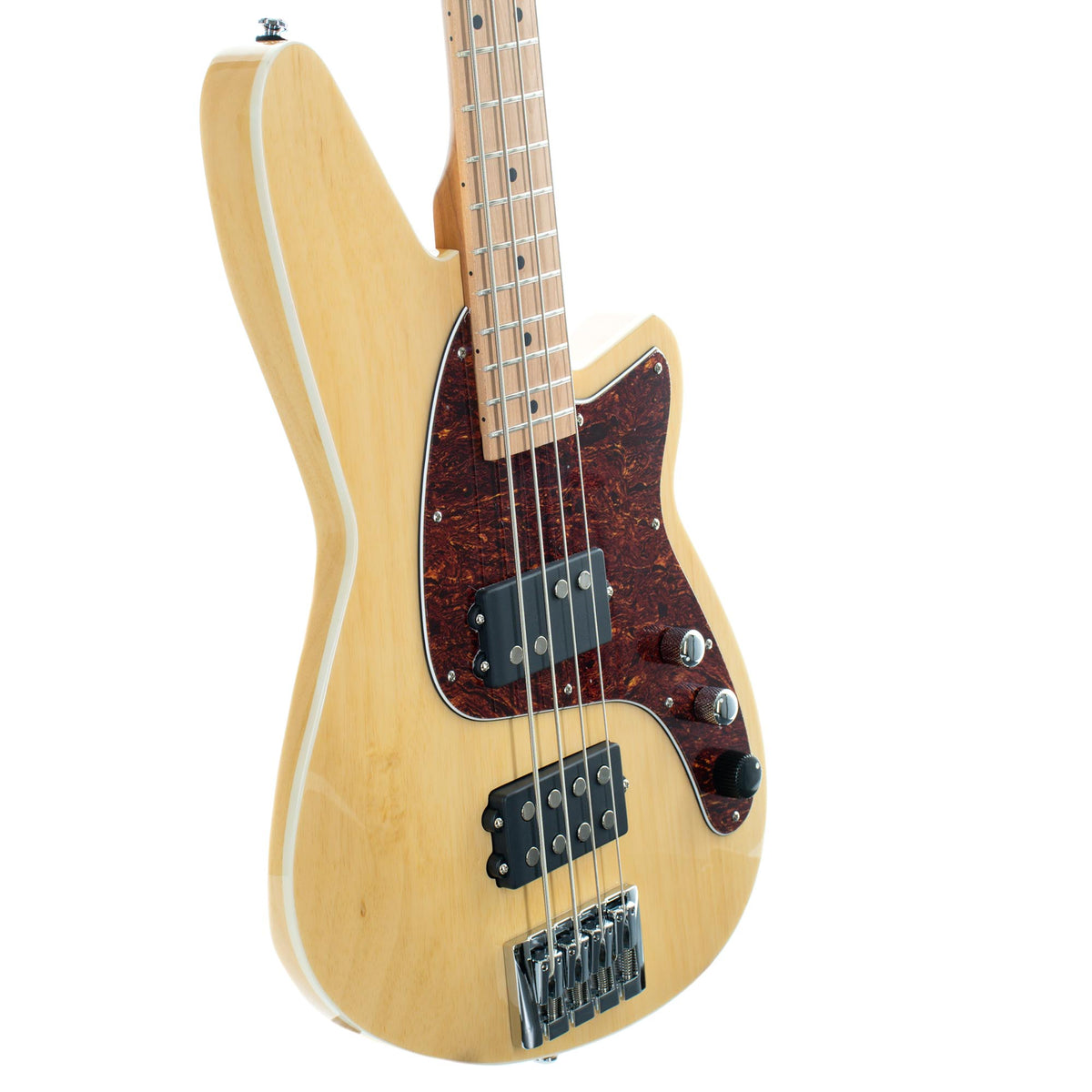 Reverend Mercalli 4 Bass Roasted Maple Neck, Natural