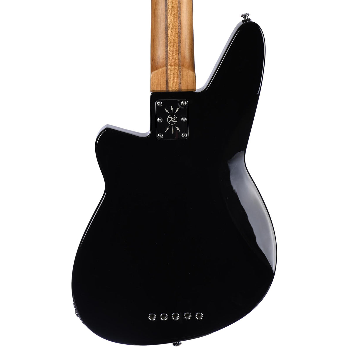 Reverend Mercalli 5 5-String Bass Midnight Black Roasted Pau Ferro Neck