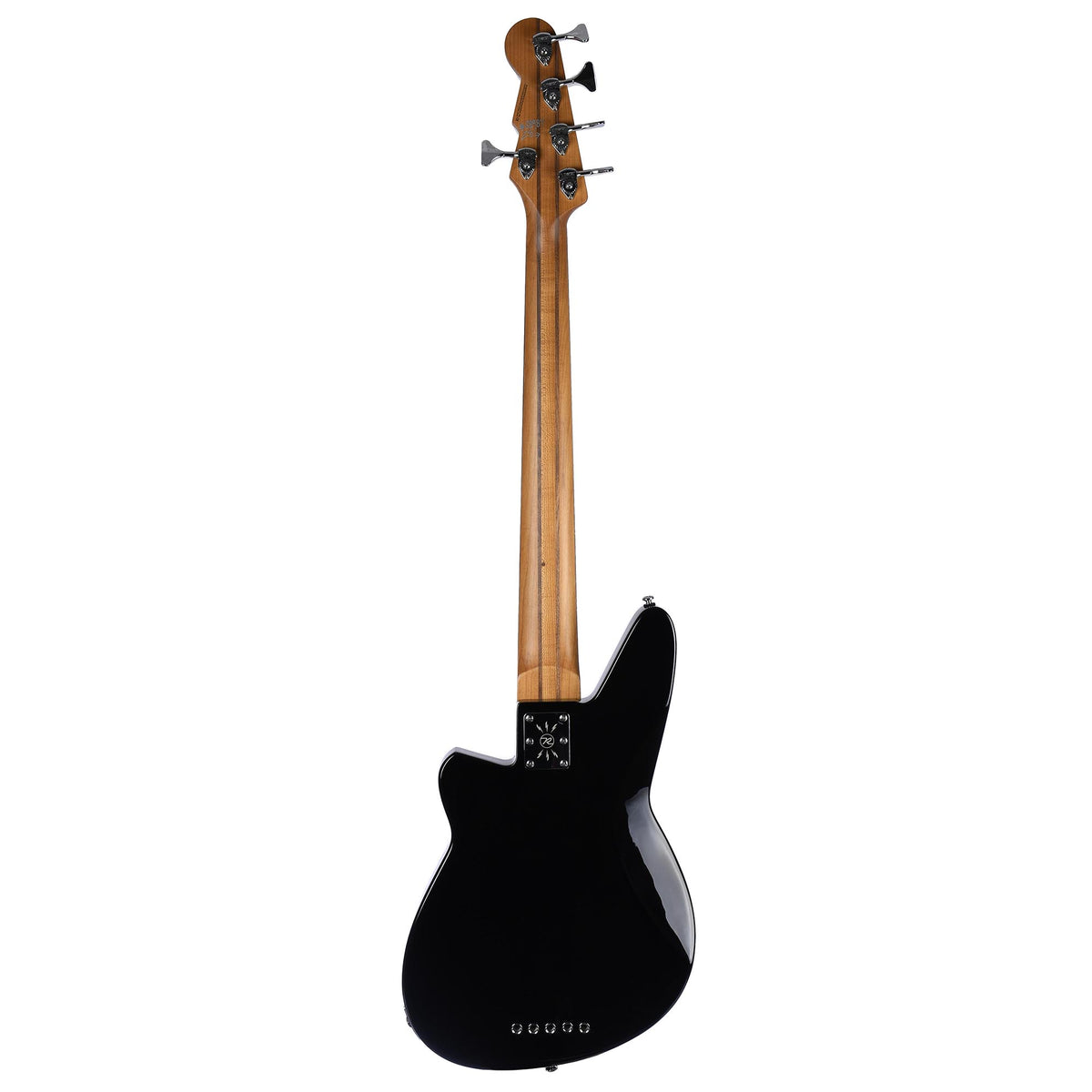 Reverend Mercalli 5 5-String Bass Midnight Black Roasted Pau Ferro Neck