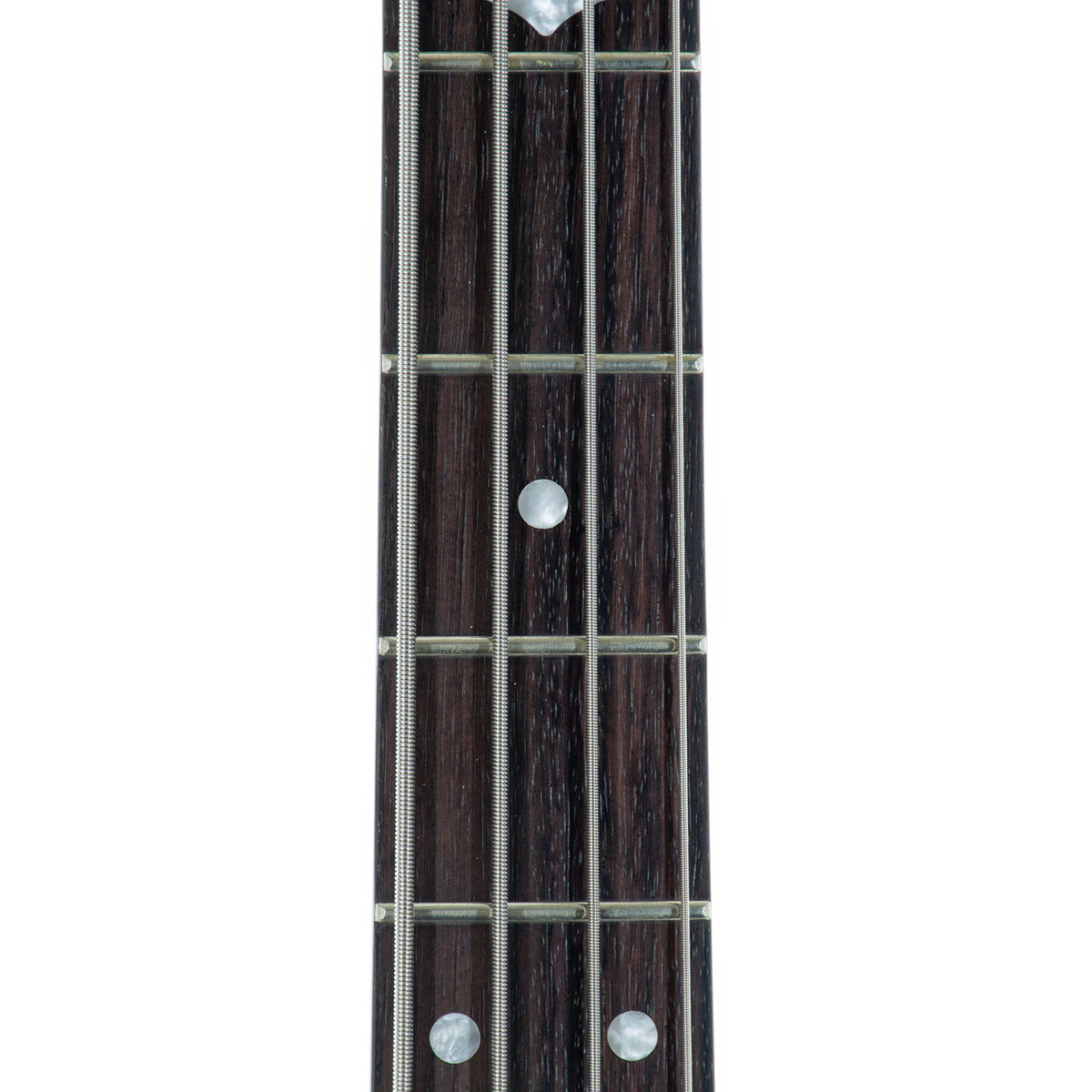 Reverend Mike Watt Wattplower Mark II Bass Guitar, Rosewood, Gloss Root Beer Sparkle
