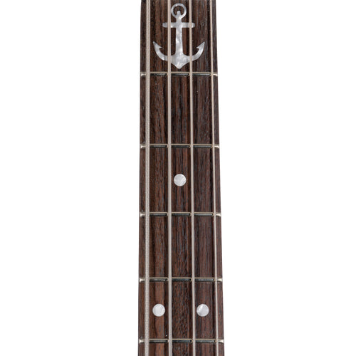 Reverend Mike Watt Wattplower Bass Guitar, Rosewood, Satin Yellow