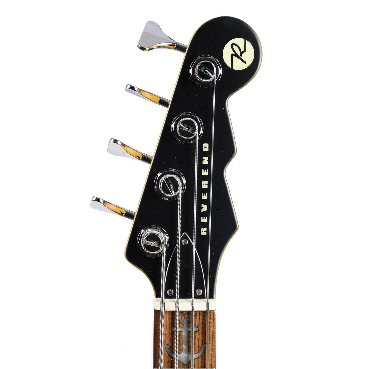 Reverend Mike Watt Wattplower Bass With TKL Case - Satin Yellow