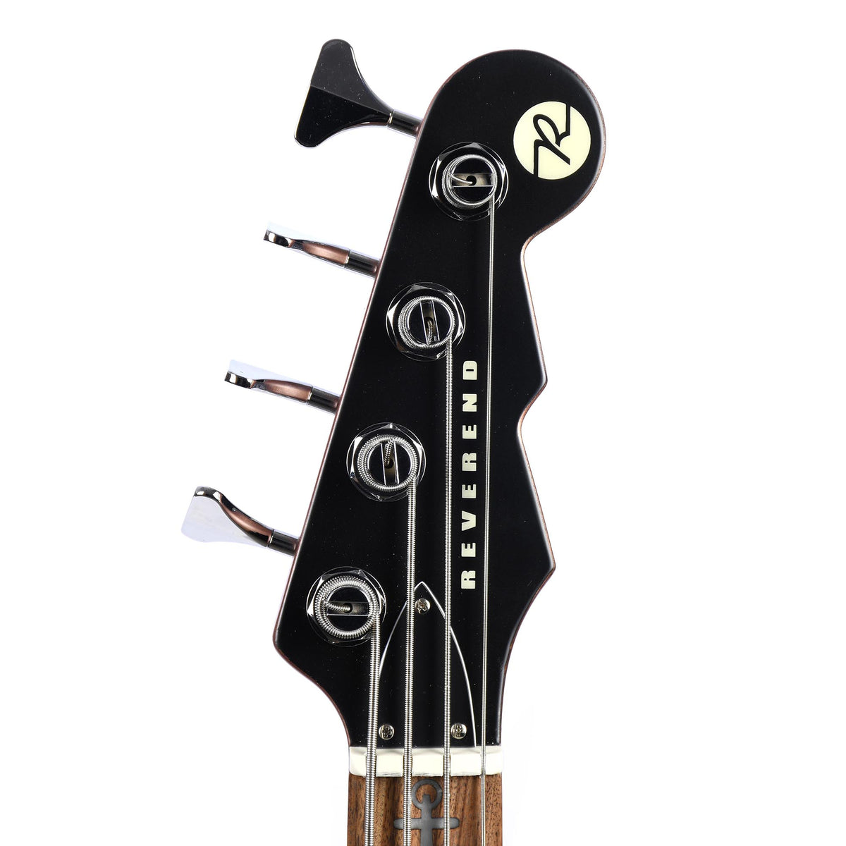 Reverend Mike Watt Wattplower Bass Satin Metallic Root Beer with TKL Case