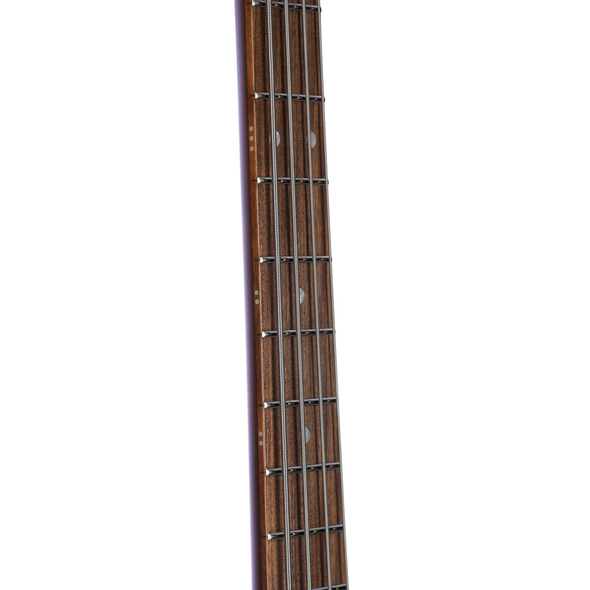 Reverend Mike Watt Wattplower Bass Satin Metallic Root Beer with TKL Case