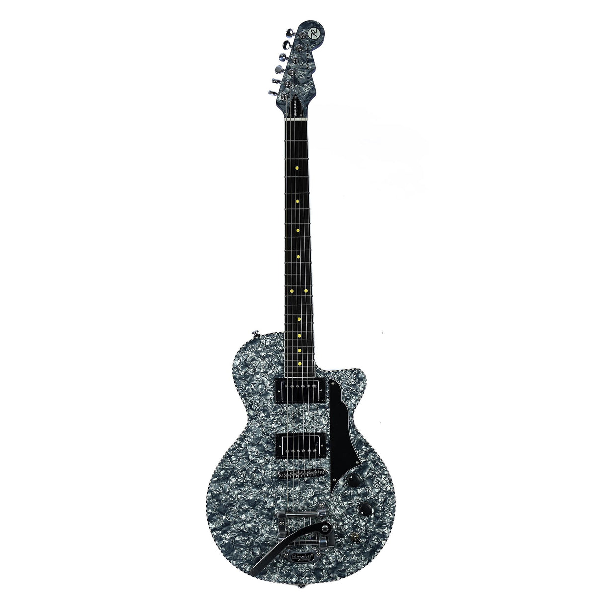 Reverend Rick Vito Soul Shaker - Roasted Neck - Grey Pearloid