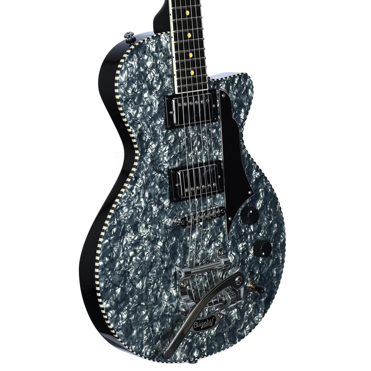 Reverend Rick Vito Soul Shaker - Roasted Neck - Grey Pearloid