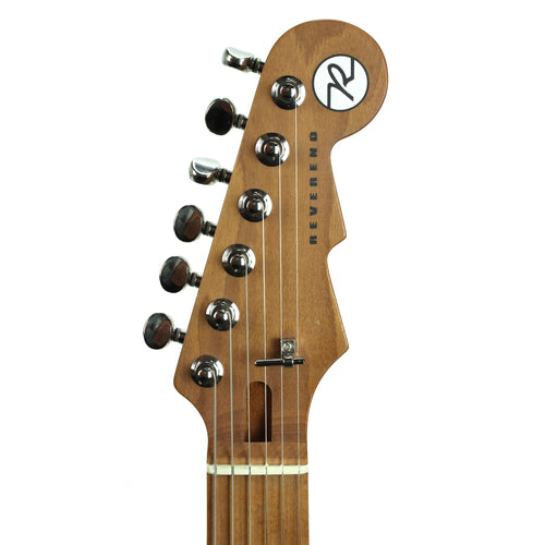 Reverend Six Gun TL With Wilkinson Tremolo - Chronic Blue - Roasted Neck