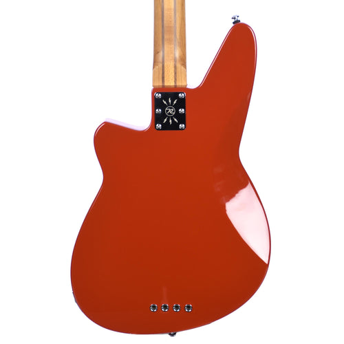 Reverend Triad Bass Burnt Brick Roasted Maple Neck