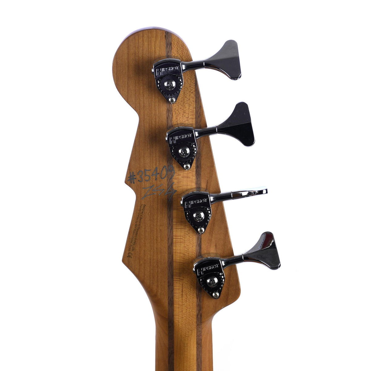 Reverend Triad Bass Burnt Brick Roasted Maple Neck
