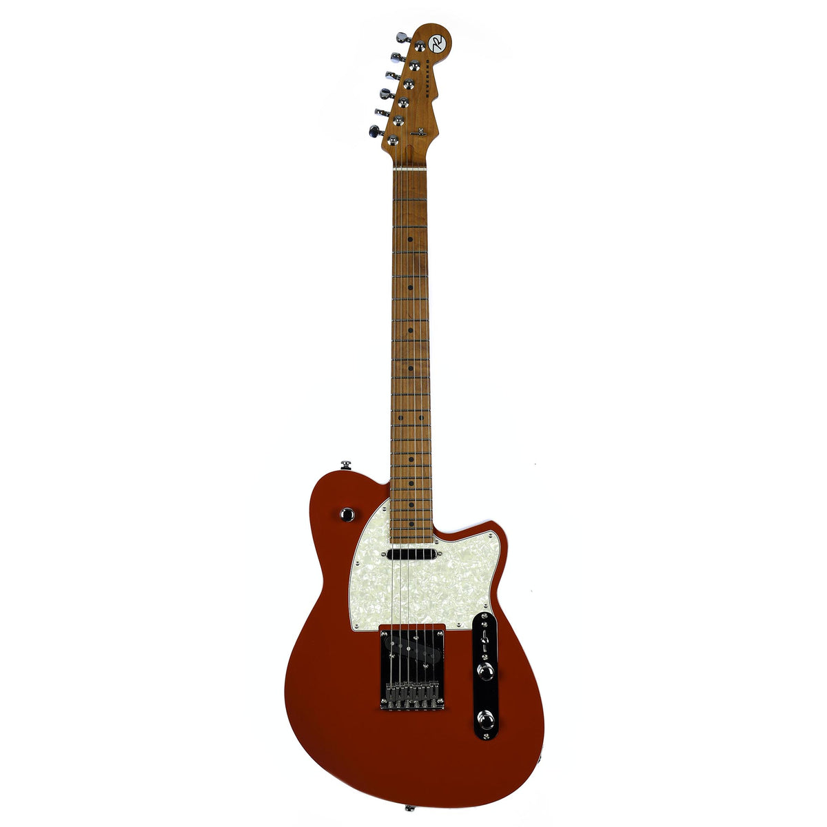 Reverend Trickshot Electric Guitar - Roasted Neck - Burnt Brick