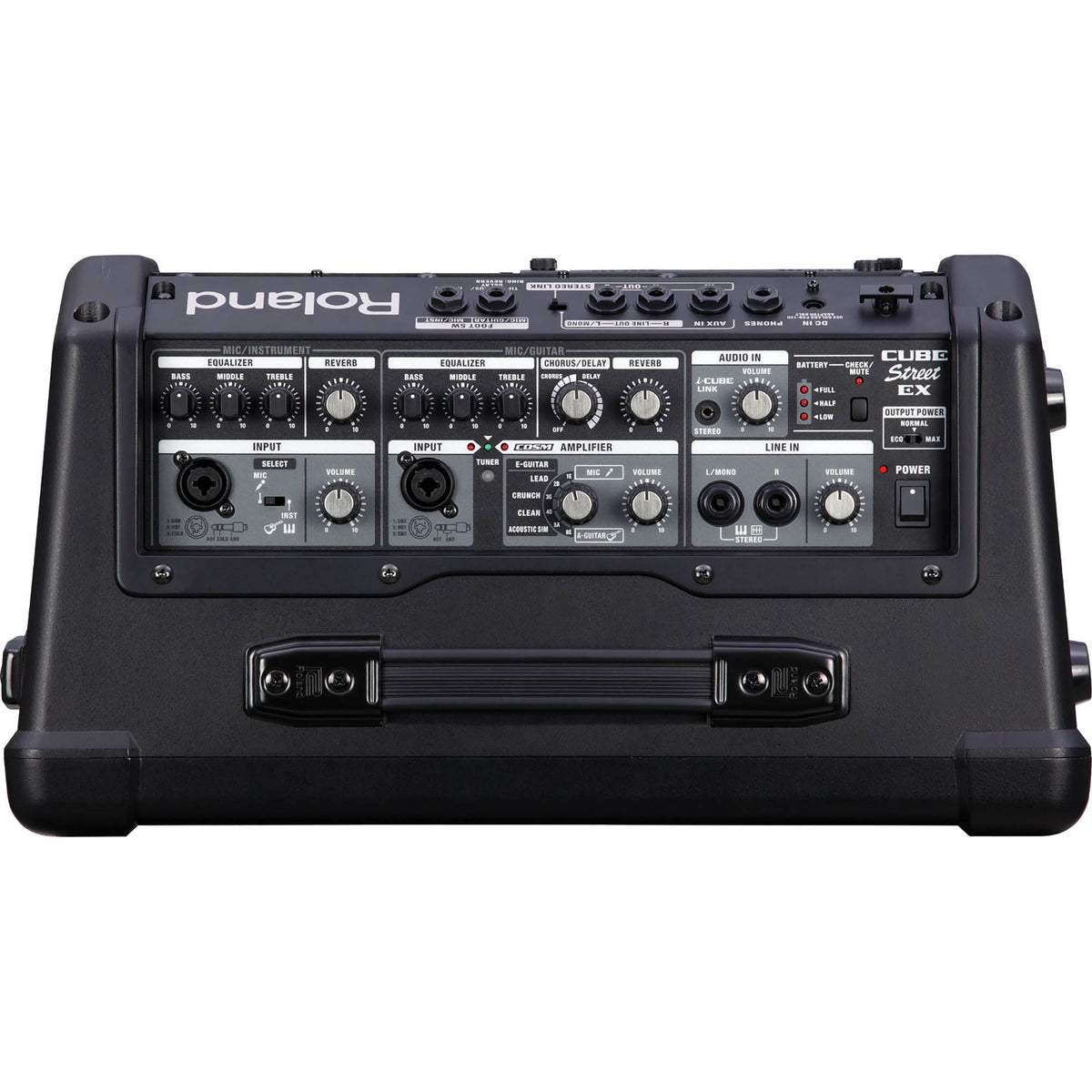 Roland Cube Street EX - 50-Watt, 2x8" Battery Powered Combo Amp And PA