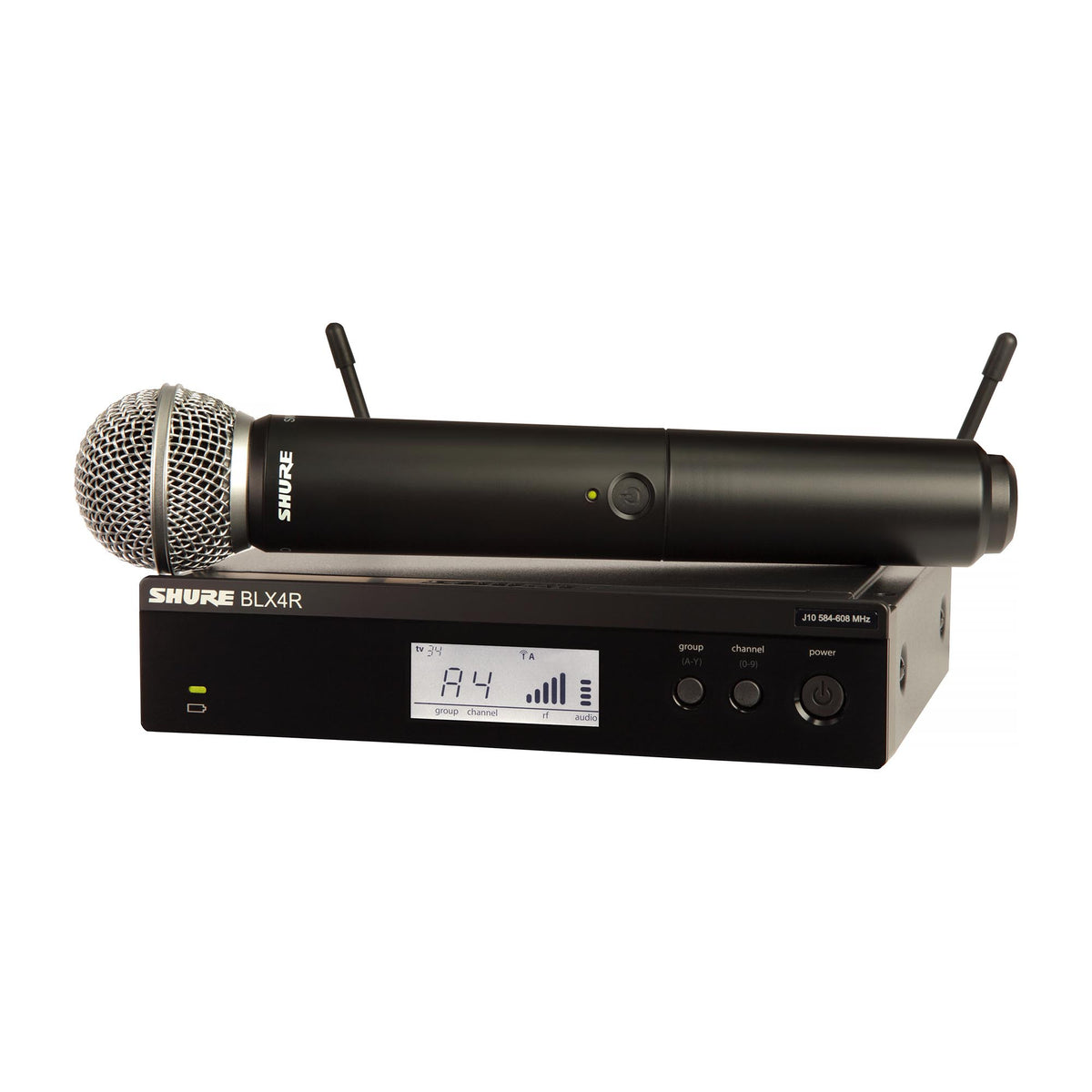 Shure BLX Handheld Wireless System With SM58 - Rackmountable - J10 Band