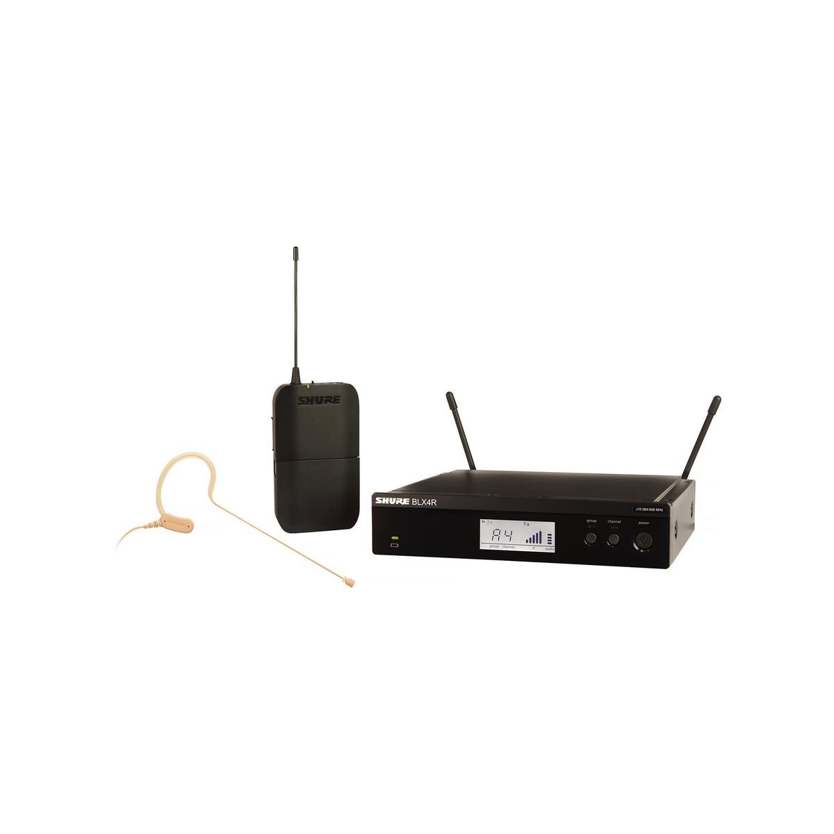 Shure BLX Headset System With Body Pack - RackMountable - J10 Band