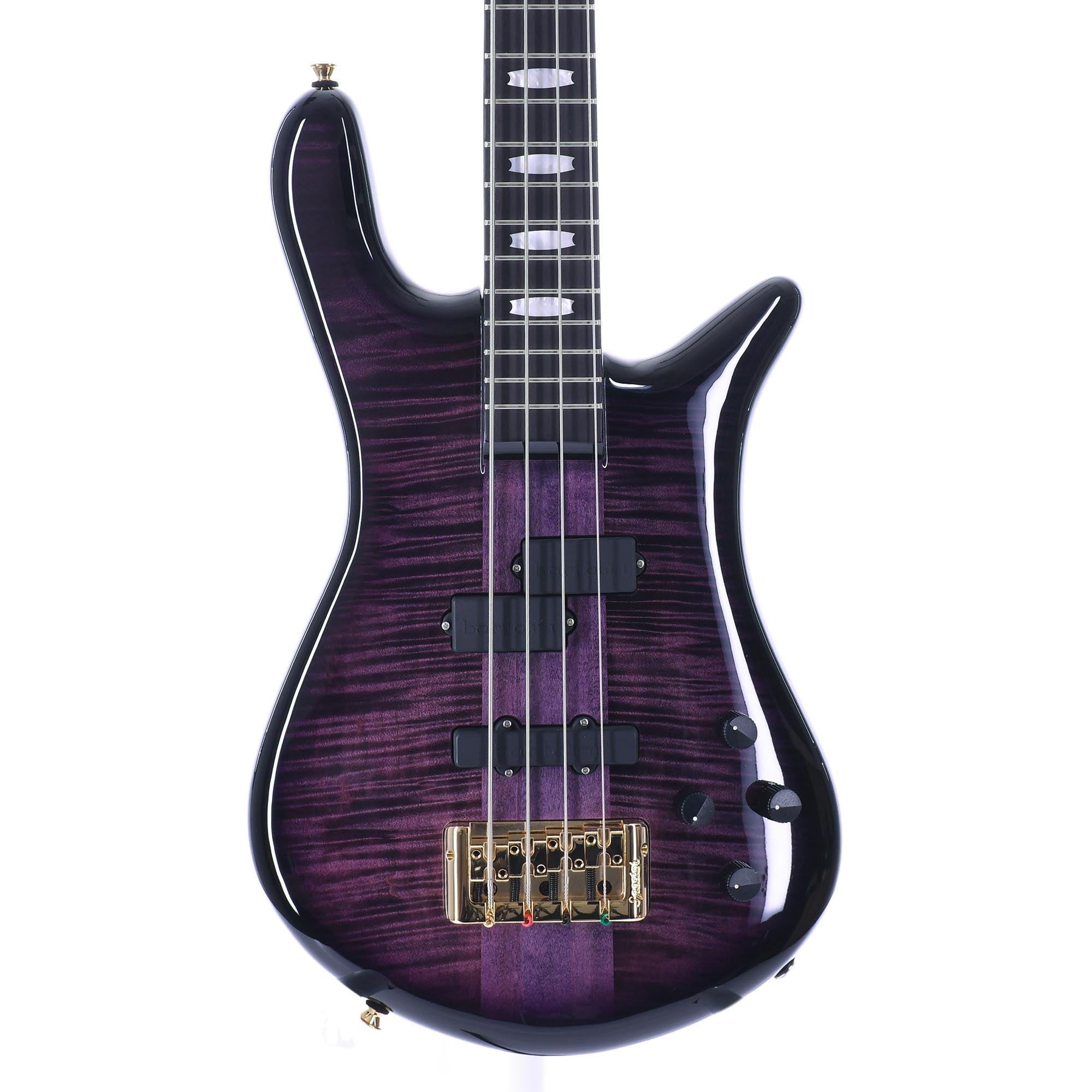 ベース Spector Euro 4LX PW Magenta Pink Gloss Euro4 LX by Spector Bass Guitars