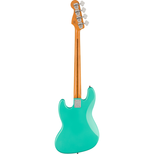 Squier 40th Anniversary Jazz Bass, Vintage Edition, Maple, Satin Seafoam Green