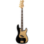 Squier 40th Anniversary Precision Bass, Laurel, Gold Edition, Black