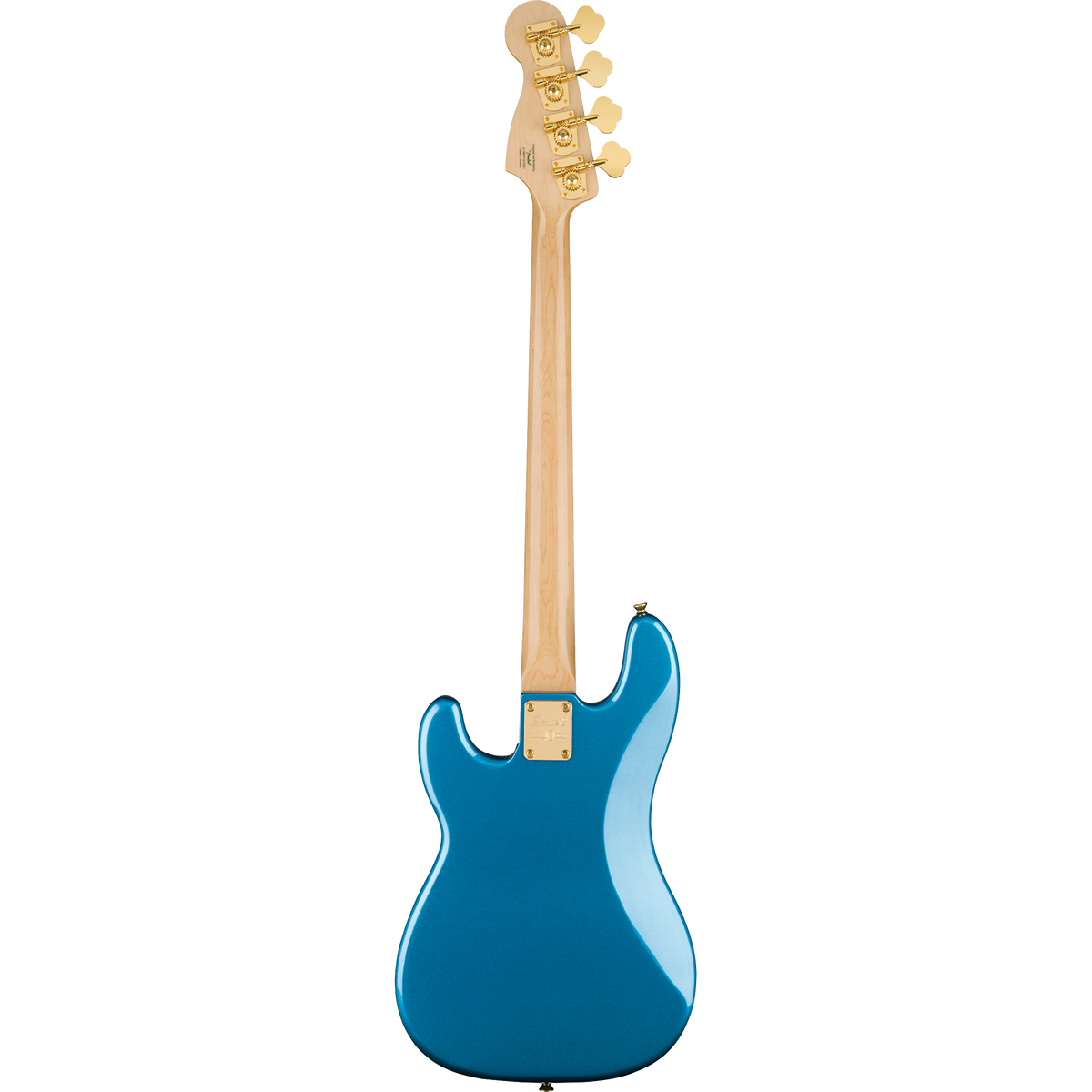 Squier 40th Anniversary Precision Bass, Laurel, Gold Edition, Lake Placid Blue