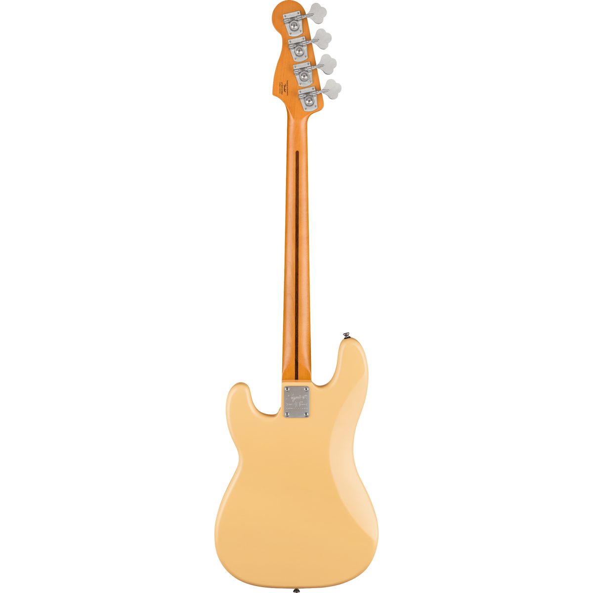 Squier 40th Anniversary Precision Bass, Vintage Edition, Maple, Satin Vintage Blonde