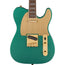 Squier 40th Anniversary Telecaster Electric Guitar, Laurel, Gold Edition, Sherwood Green Metallic