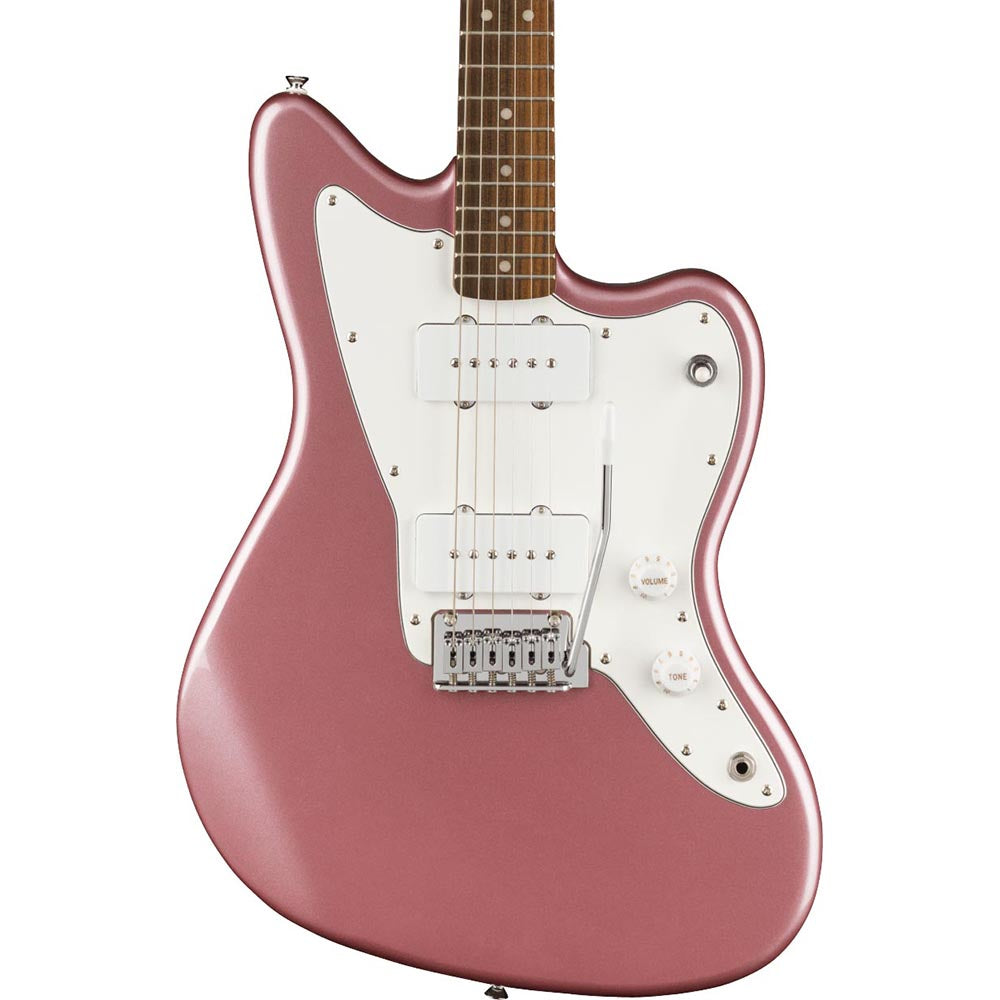 Squier Affinity Series Jazzmaster Laurel, White Pickguard, Burgundy Mist