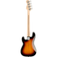 Squier Affinity Series Precision Bass PJ Pack Laurel, 3 Color Sunburst, Rumble 15 120V