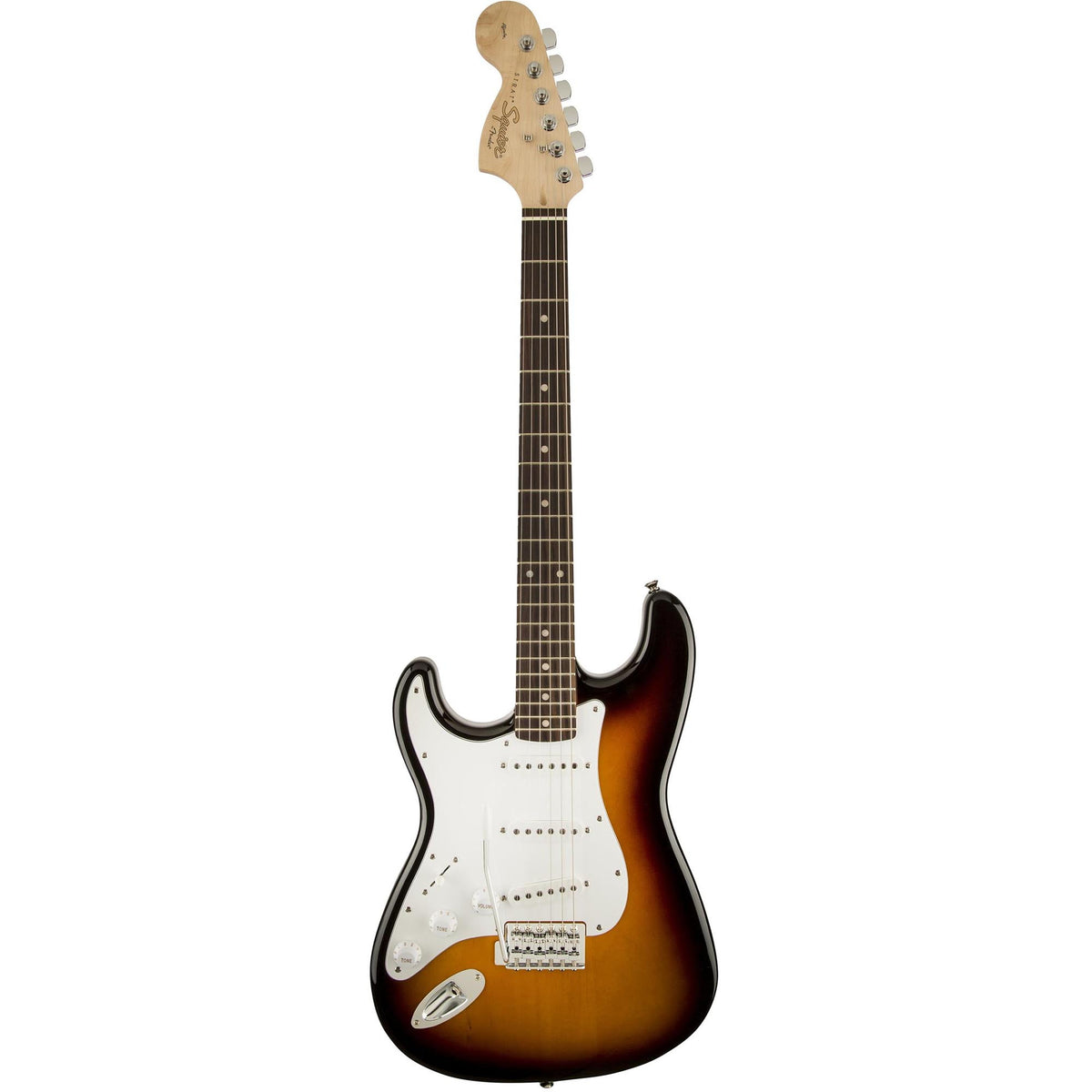 Squier Affinity Series Stratocaster - Left-Handed - Brown Sunburst