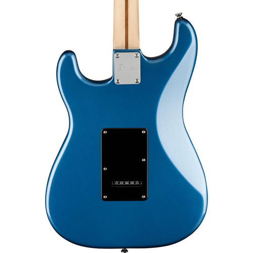Squier Affinity Series Stratocaster Maple, Black Pickguard, Lake Placid Blue
