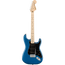 Squier Affinity Series Stratocaster Maple, Black Pickguard, Lake Placid Blue