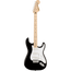 Squier Affinity Series Stratocaster Maple, White Pickguard, Black