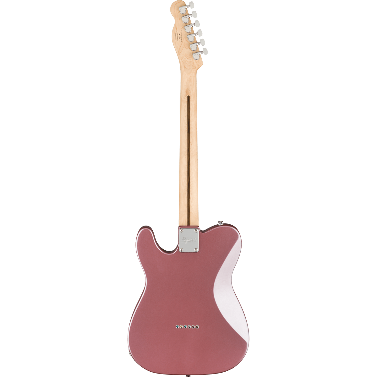 Squier Affinity Series Telecaster Deluxe Electric Guitar Laurel, White Pickguard, Burgundy Mist