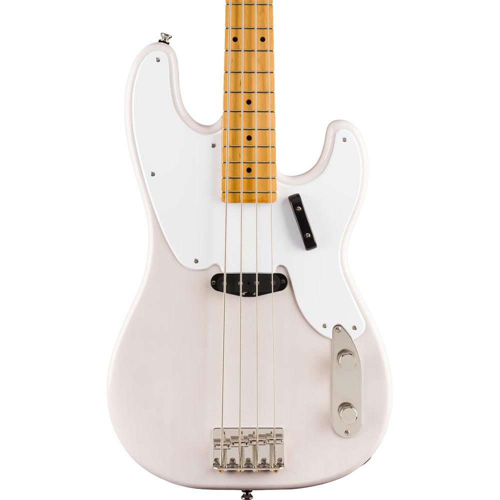 Squier Classic Vibe '50s Precision Bass Guitar, White Blonde