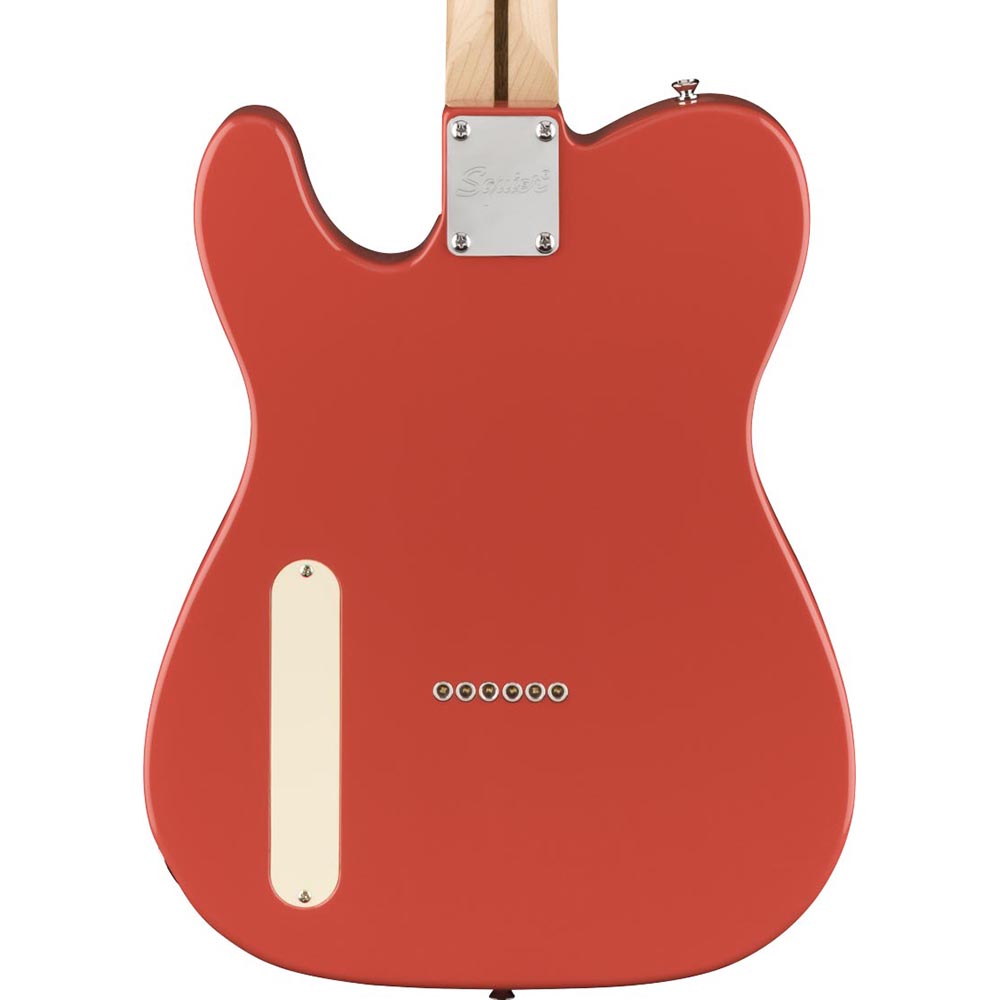 Squier Paranormal Cabronita Telecaster Thinline Maple, Parchment Pickguard, Fiesta Red
