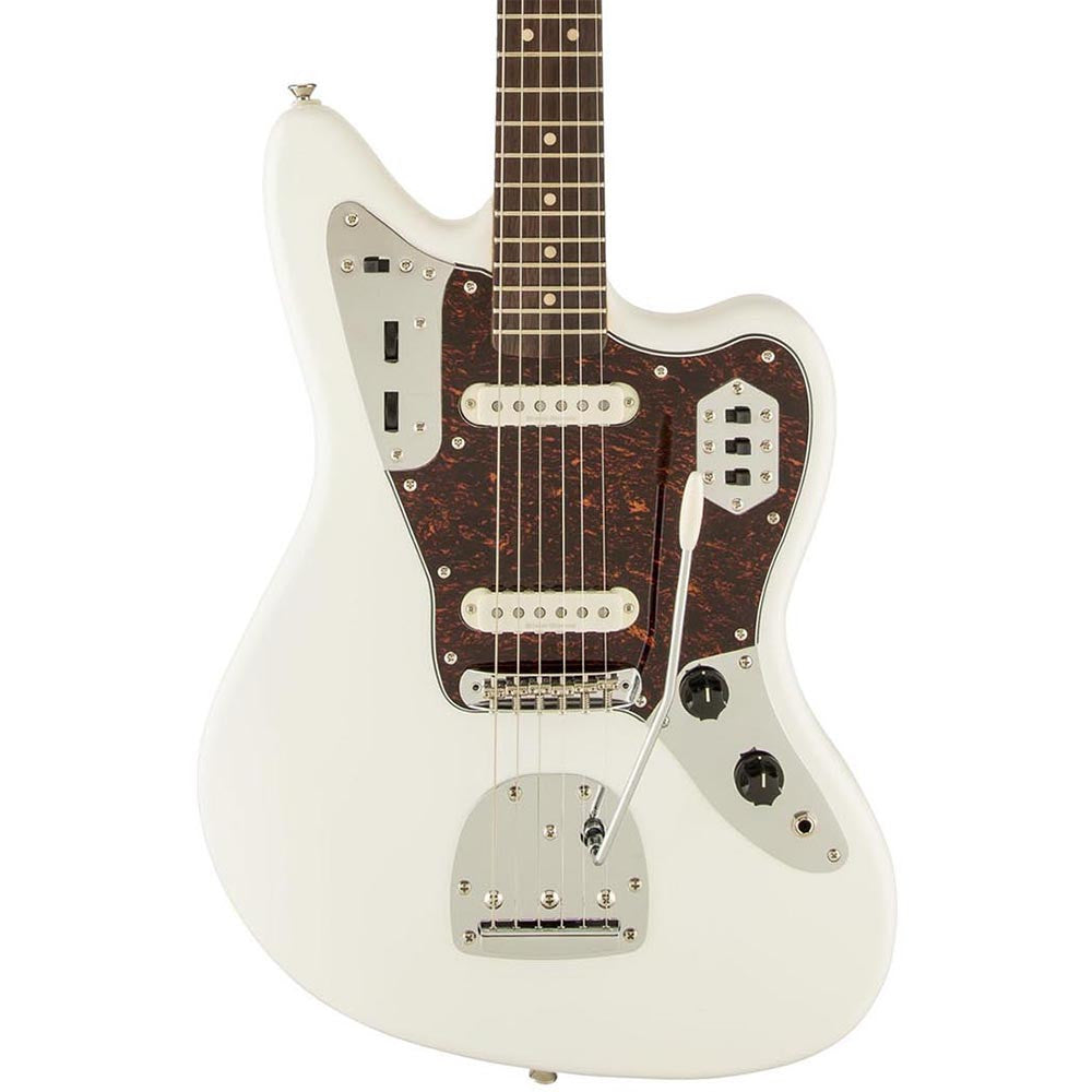 Squier Vintage Modified Jaguar Olympic White