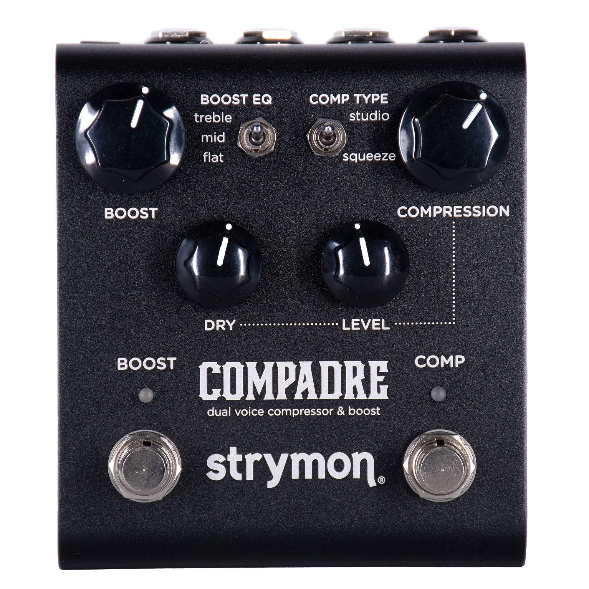 Strymon Midnight Edition Compadre Dual Voice Compressor And Boost Effect  Pedal