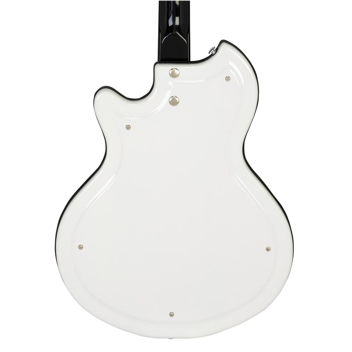 Supro Americana Series Martinique Deluxe Guitar - Ermine White