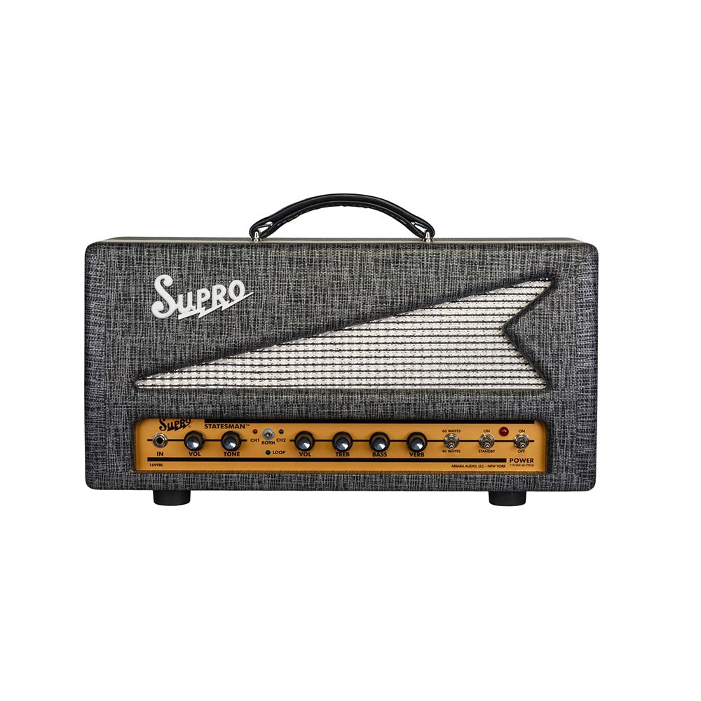 Supro Statesman 50W 2-Channel Tube Head