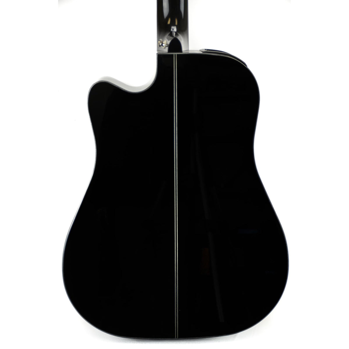 Takamine GD30CE-12 12-String Dreadnought With Cutaway - Solid Spruce Top - Black